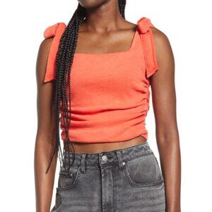 Free People Boulevard Tie Strap Tank Top NWT